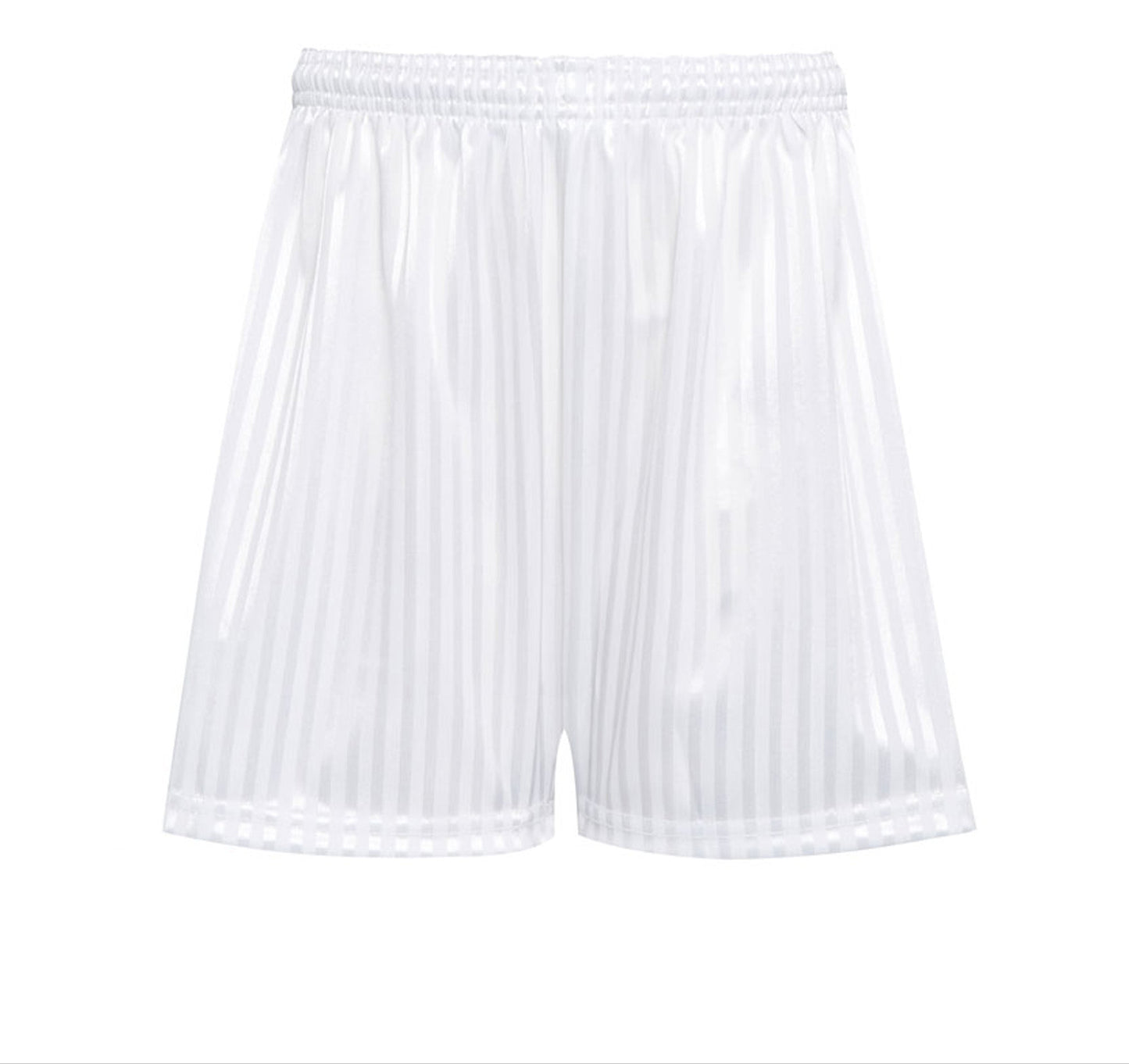 White - Sports Shorts - Shadow Stripe