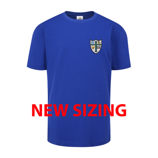Highcliffe St. Mark Primary School - Unisex Cotton T-Shirt - Royal Blue