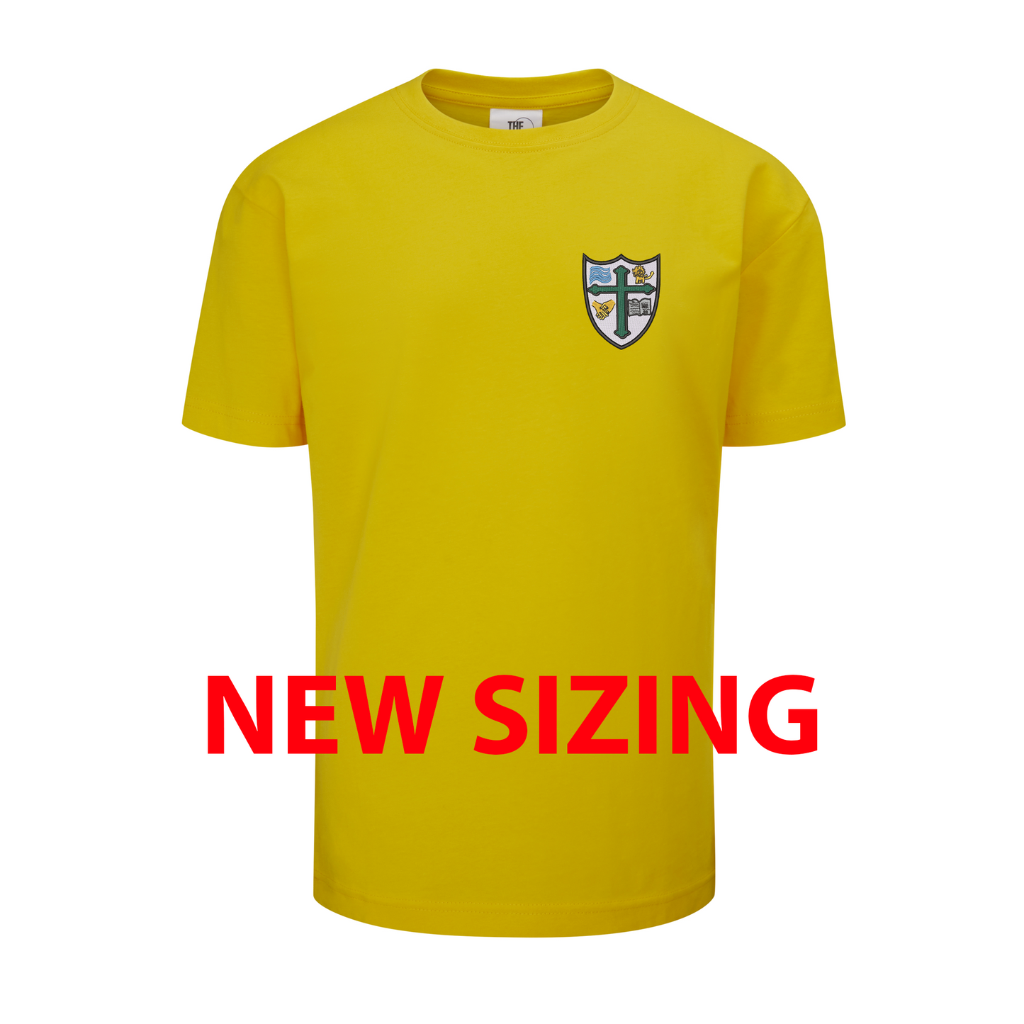 Highcliffe St. Mark Primary School - Unisex Cotton T-Shirt - Yellow