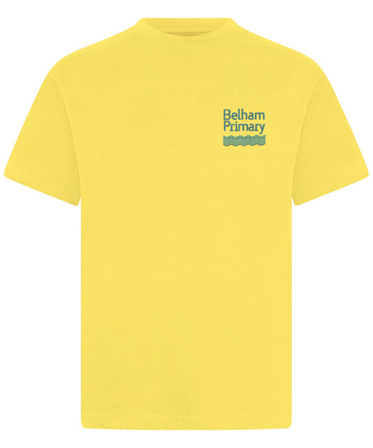 The Belham Primary School - Yellow T Shirt - School Uniform Shop