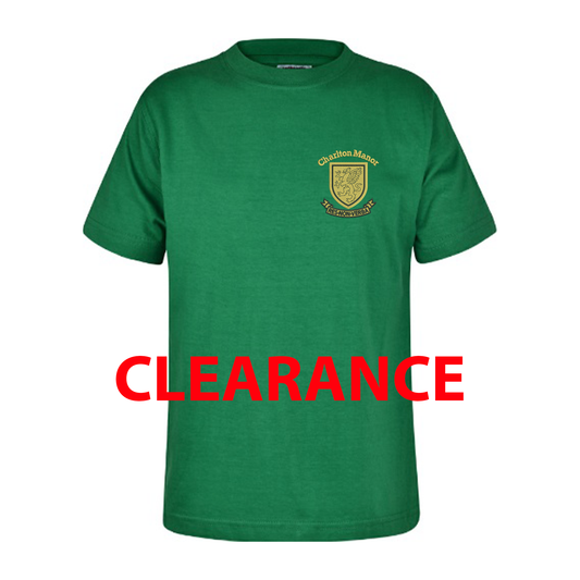Charlton Manor Primary School - Unisex Cotton T-Shirt - Emerald