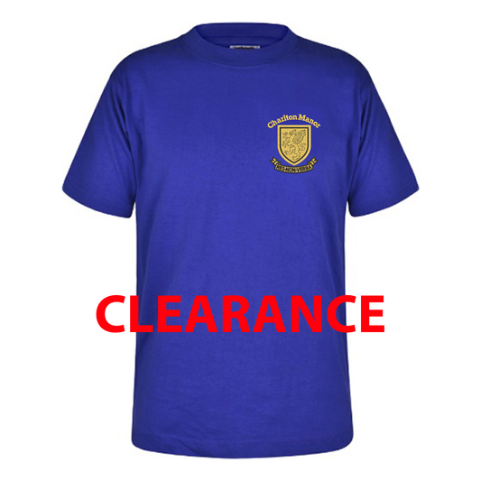 Charlton Manor Primary School - Unisex Cotton T-Shirt- Royal Blue