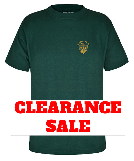 St Joseph's Catholic Primary School - Clearance Unisex T-Shirt - Bottle Green