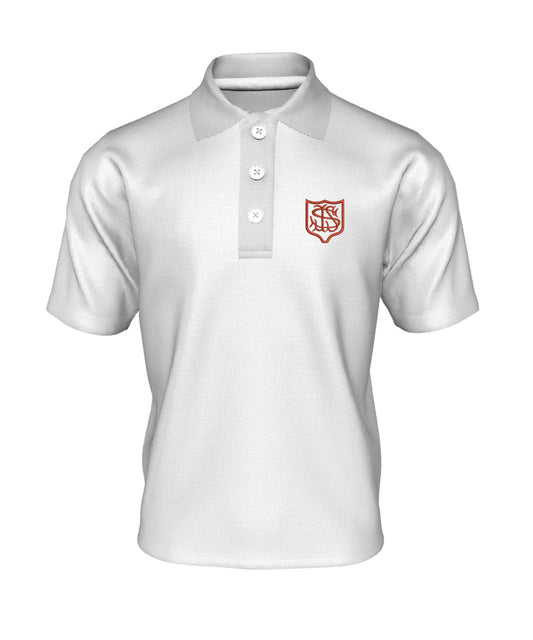 St Joseph's Primary School Linlithgow - White Polo Shirt - School Uniform Shop