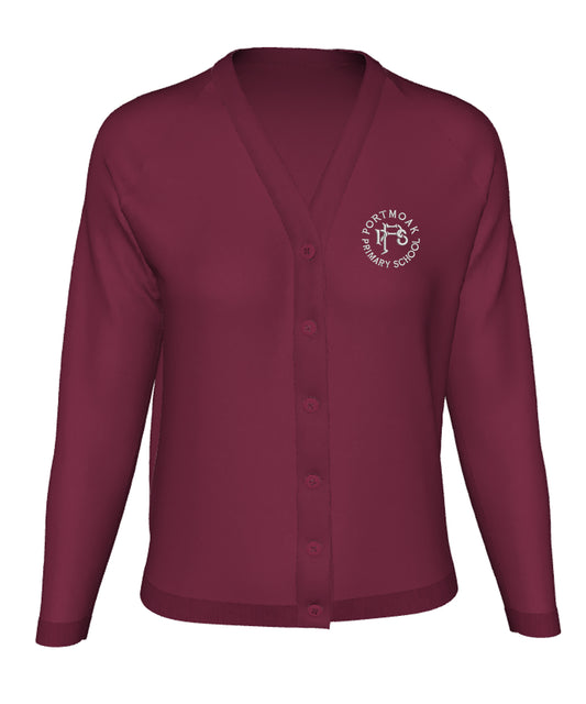 Portmoak Primary School - Knitted Cardigan - School Uniform Shop