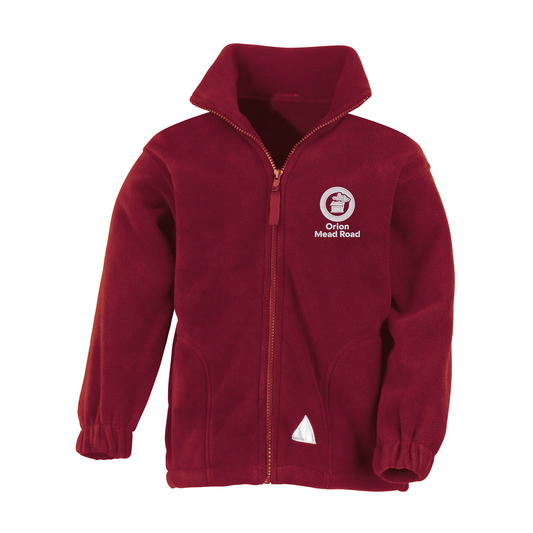 Mead Road Infant School - New Logo - Burgundy Fleece