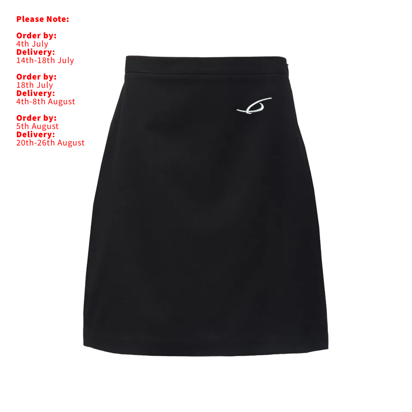 South Bromsgrove High - Girls Straight Skirt