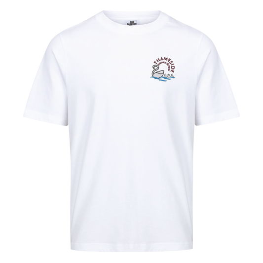 Thameside Primary School - Unisex Cotton T-Shirt - White