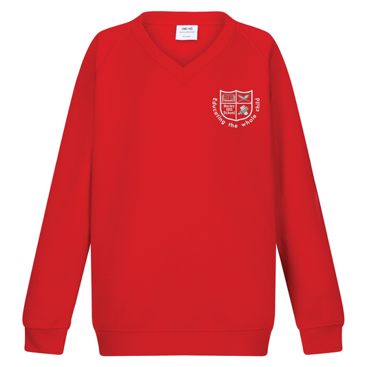Barley Hill Primary School - V-Neck Sweatshirt