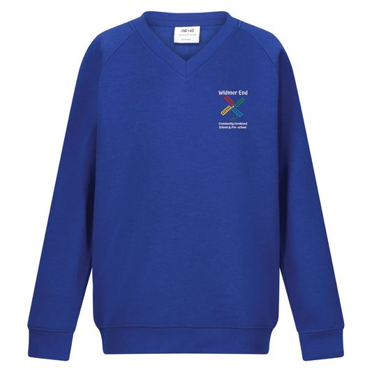 Widmer End Combined School - V-Neck Sweatshirt