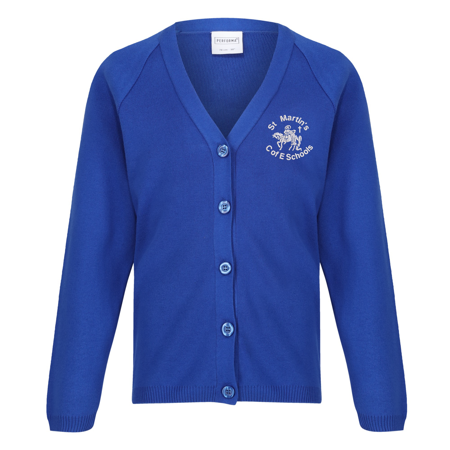 St Martin's Junior School - Knitted Cardigan