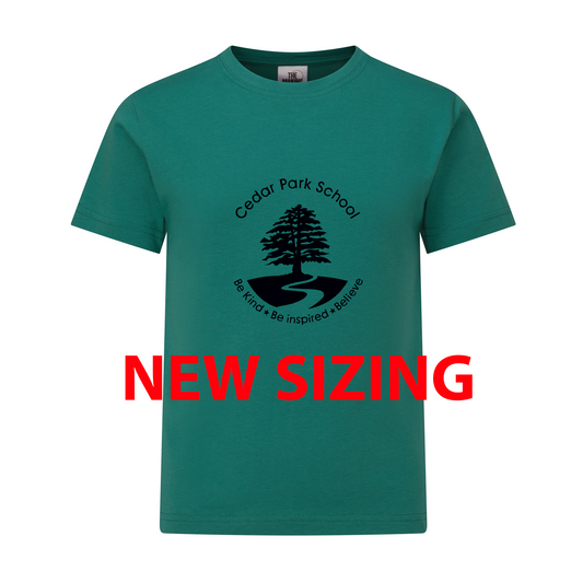 Cedar Park Primary School - Cotton Unisex T-Shirt Jade