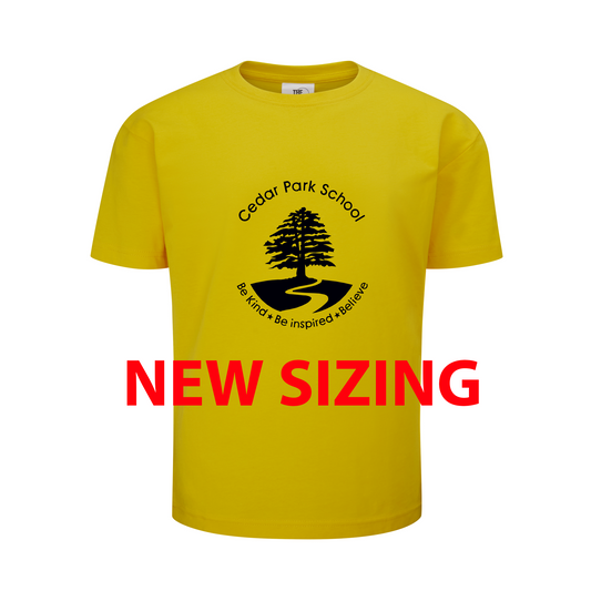 Cedar Park Primary School - Cotton Unisex T-Shirt Gold