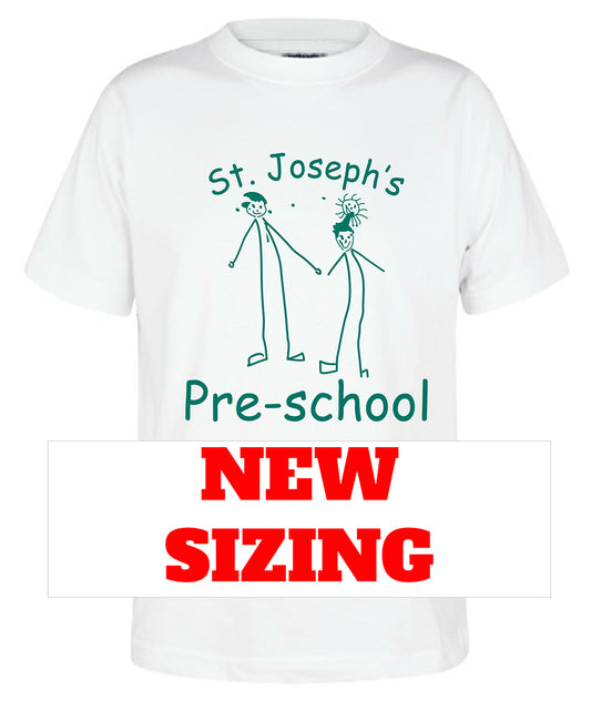 St Joseph's Catholic Primary School - Cotton Unisex T-Shirt White