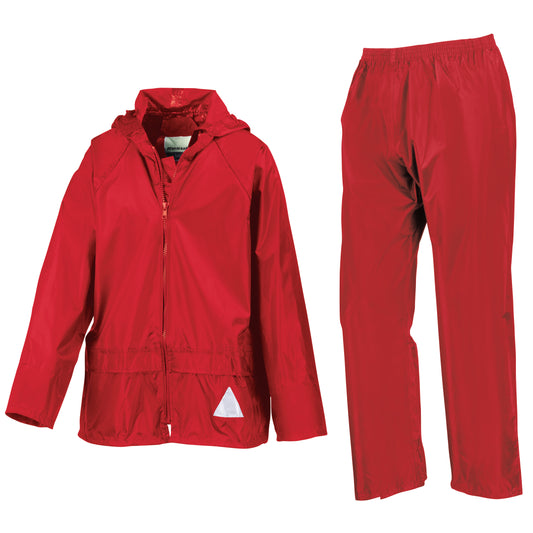 Forest School Waterproofs - Red
