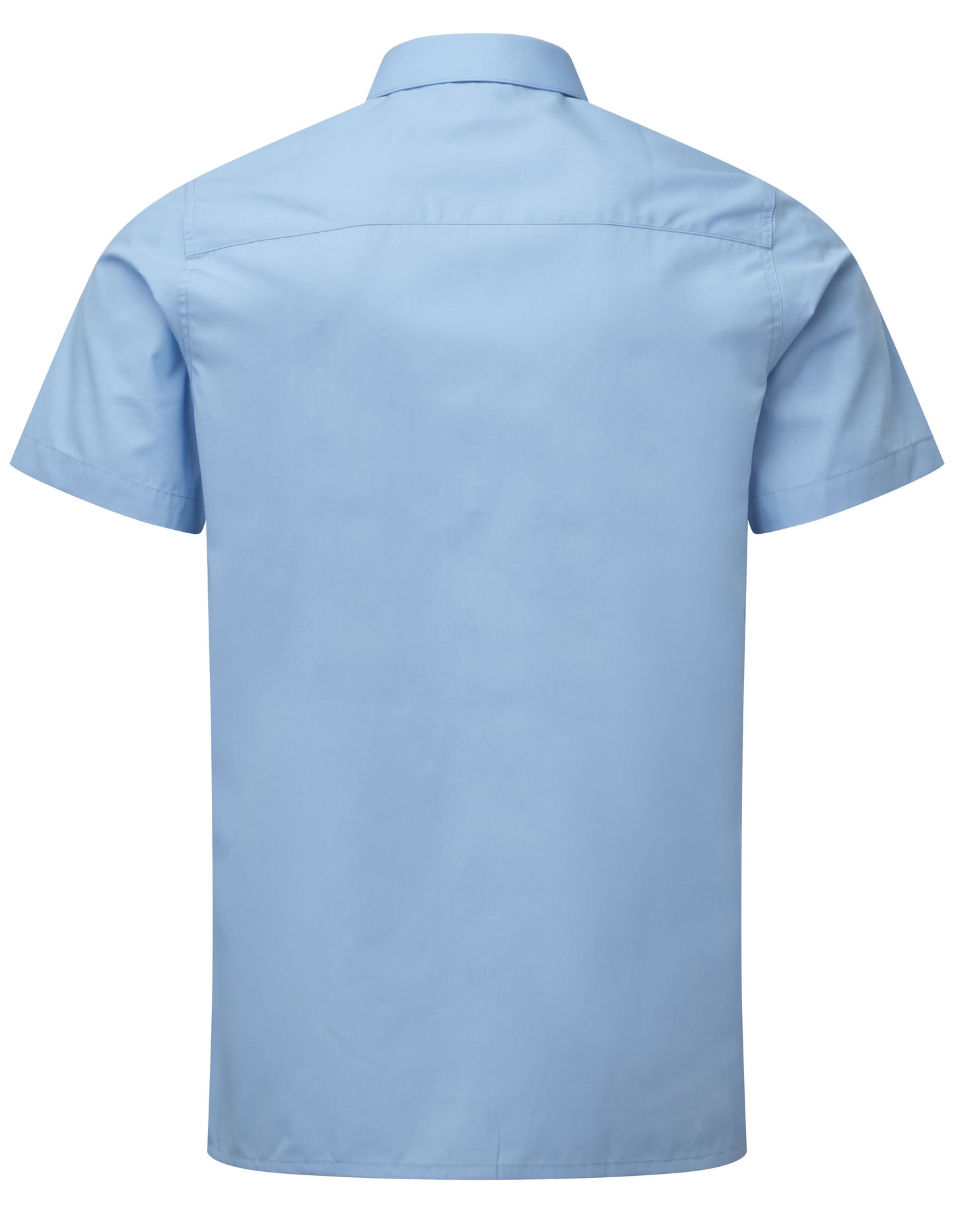 Blue - Boys' Short Sleeve Shirt (Twin Pack)