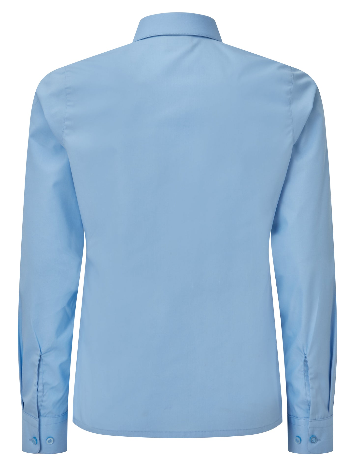 Blue - Girls' Long Sleeve Blouse (Twin Pack)
