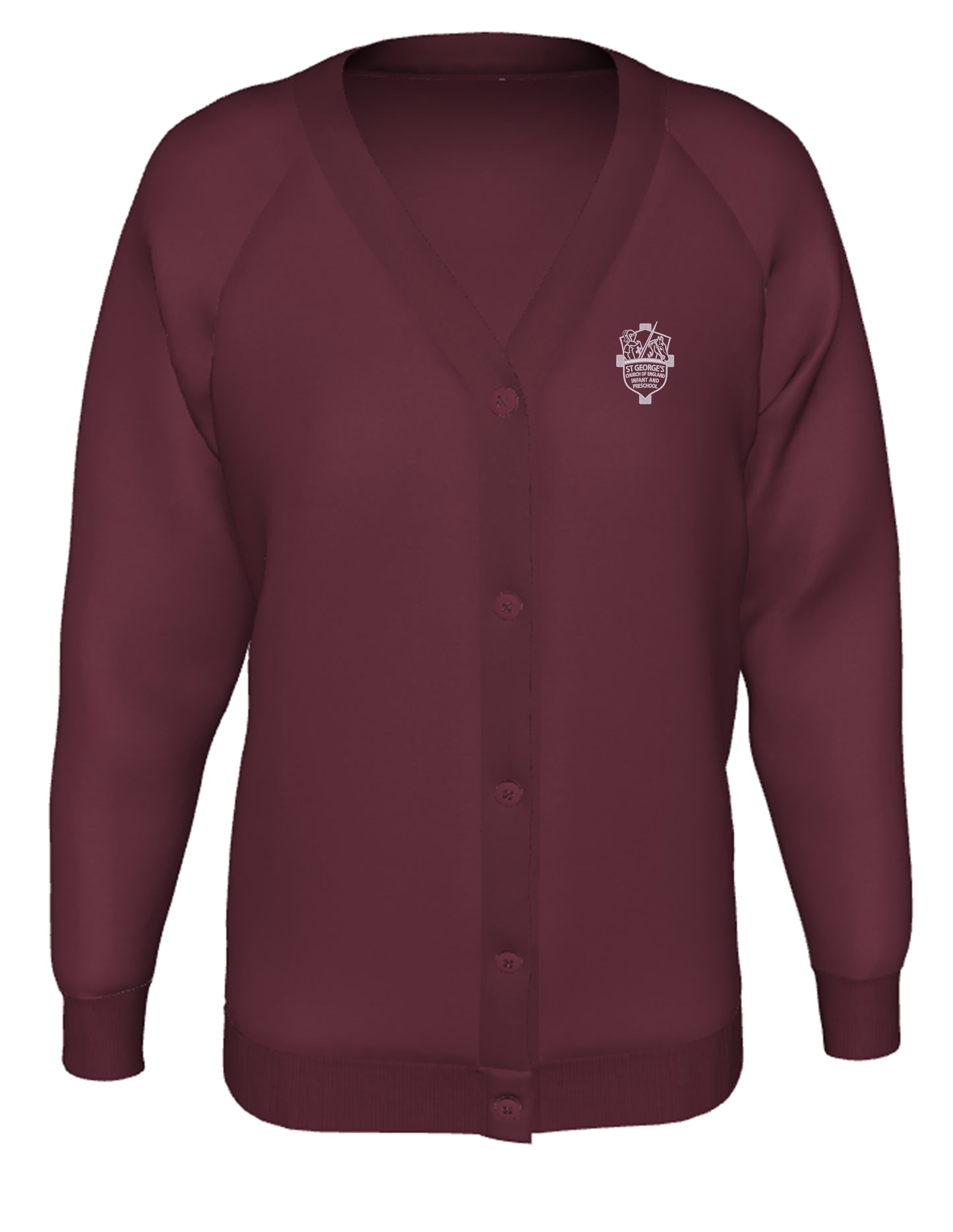 St George's C of E Infant and Preschool - Sweat Cardigan