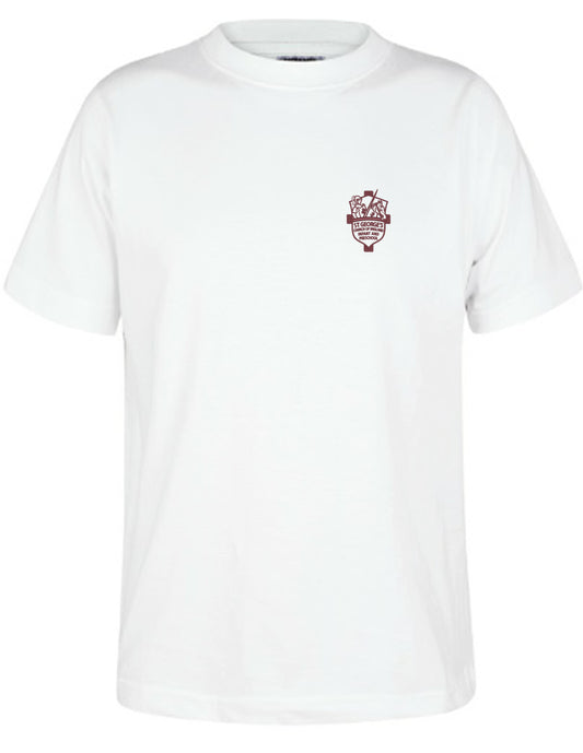 St George's C of E Infant and Preschool - Unisex Cotton T-Shirt - School Uniform Shop