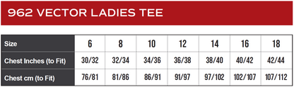 The Emmbrook School GCSE PE - 962 Vector Female Tech T Shirt