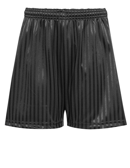 Black - Sports Shorts - Shadow Stripe