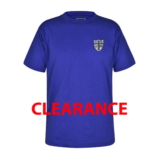 Highcliffe St Mark Primary School - Royal Blue - Unisex Cotton T-Shirt