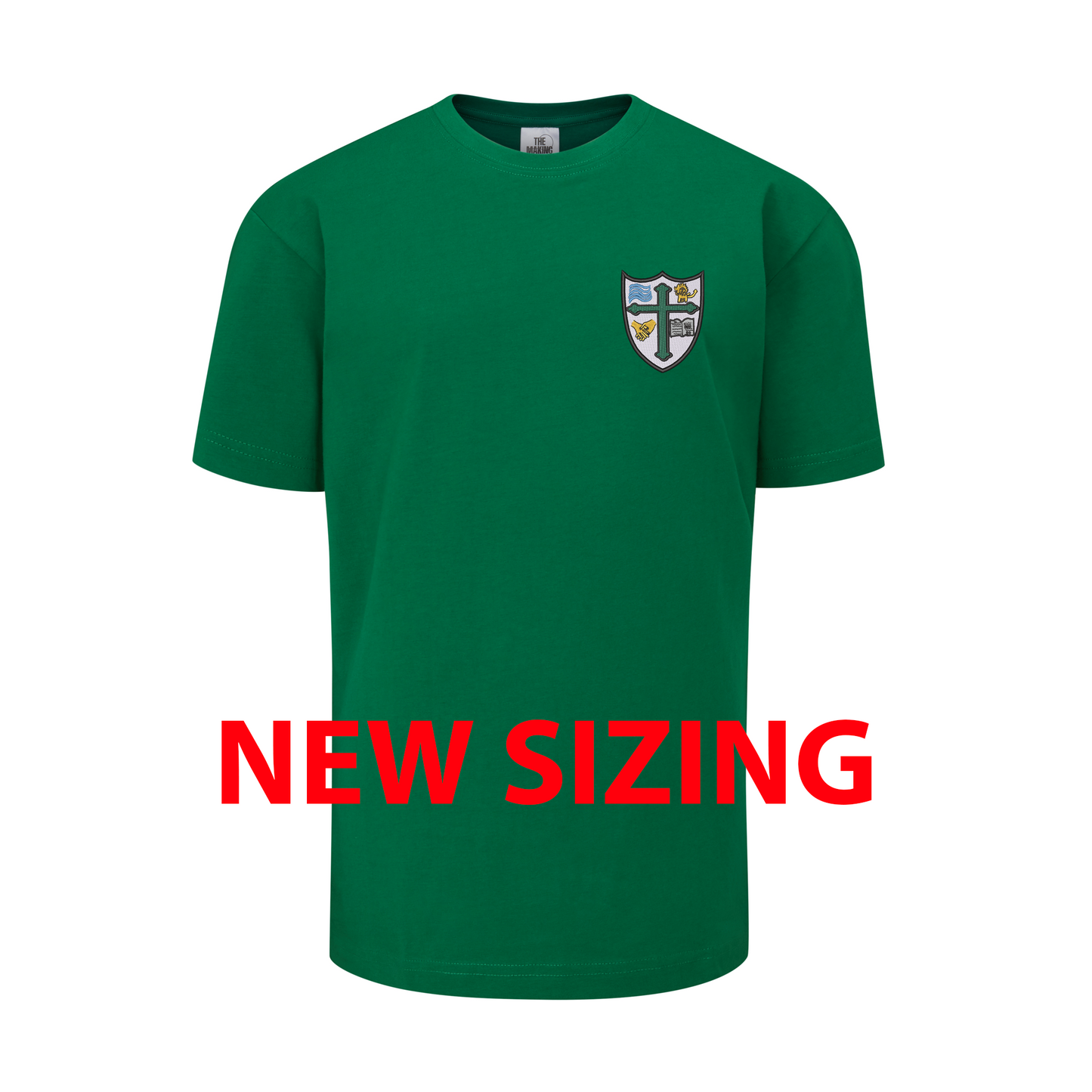 Highcliffe St. Mark Primary School - Unisex Cotton T-Shirt - Emerald