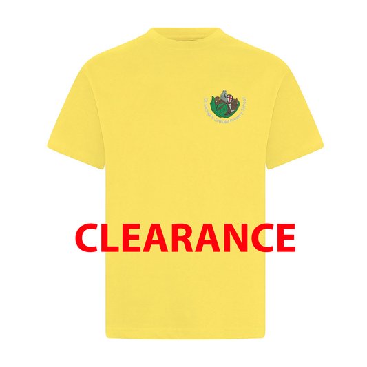St George's Catholic Primary Voluntary Academy - Yellow T-Shirt