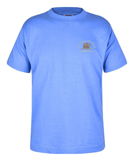 St Paul's C of E Primary School - Unisex Cotton T-Shirt - School Uniform Shop