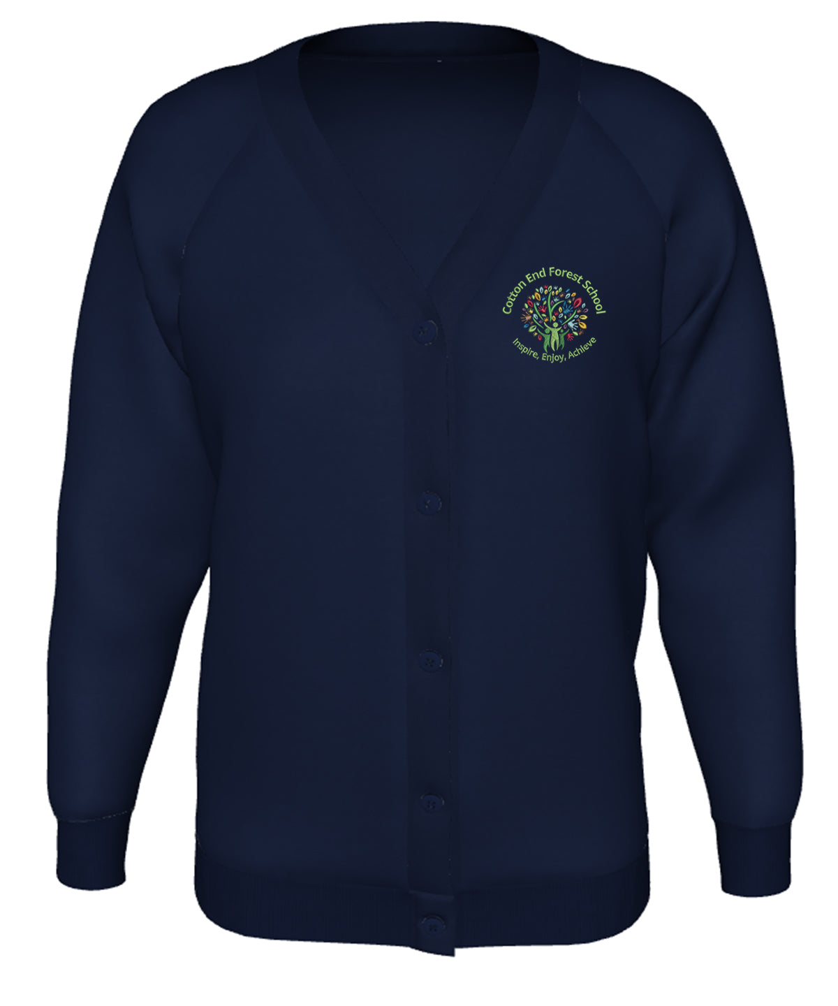 Cotton End Forest School - Sweat Cardigan - School Uniform Shop