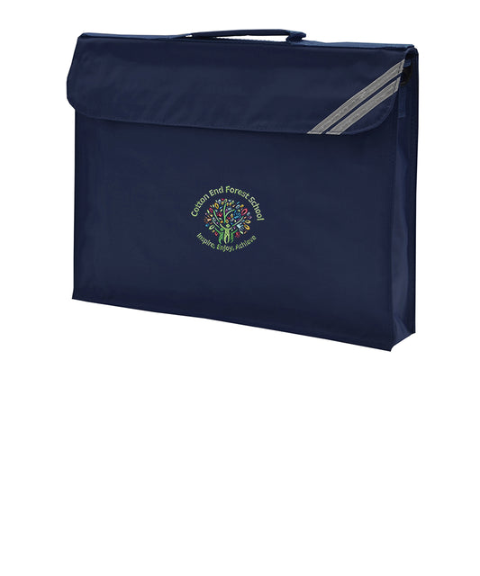 Cotton End Forest School - Navy Book Bag - School Uniform Shop