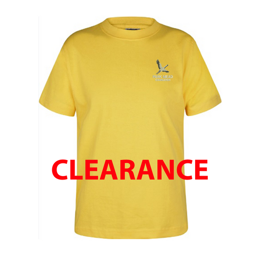 Park Mead Primary School - Unisex Cotton T-Shirt - Gold