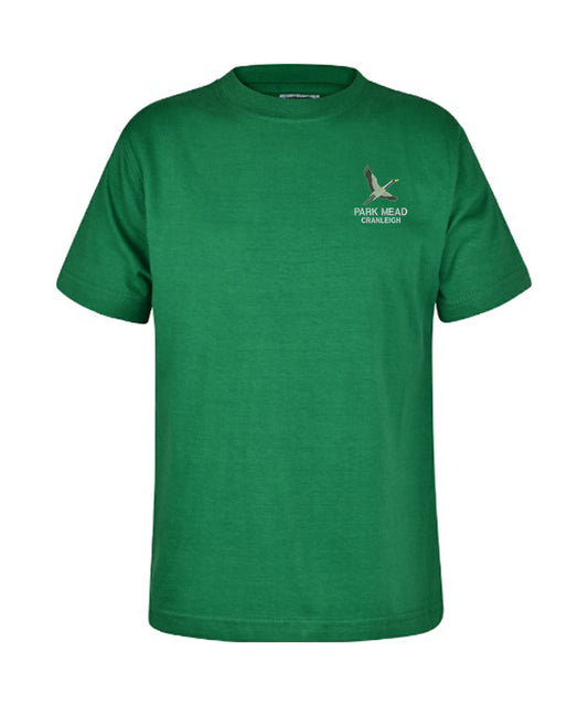 Park Mead Primary School - Unisex Cotton T Shirt - Emerald