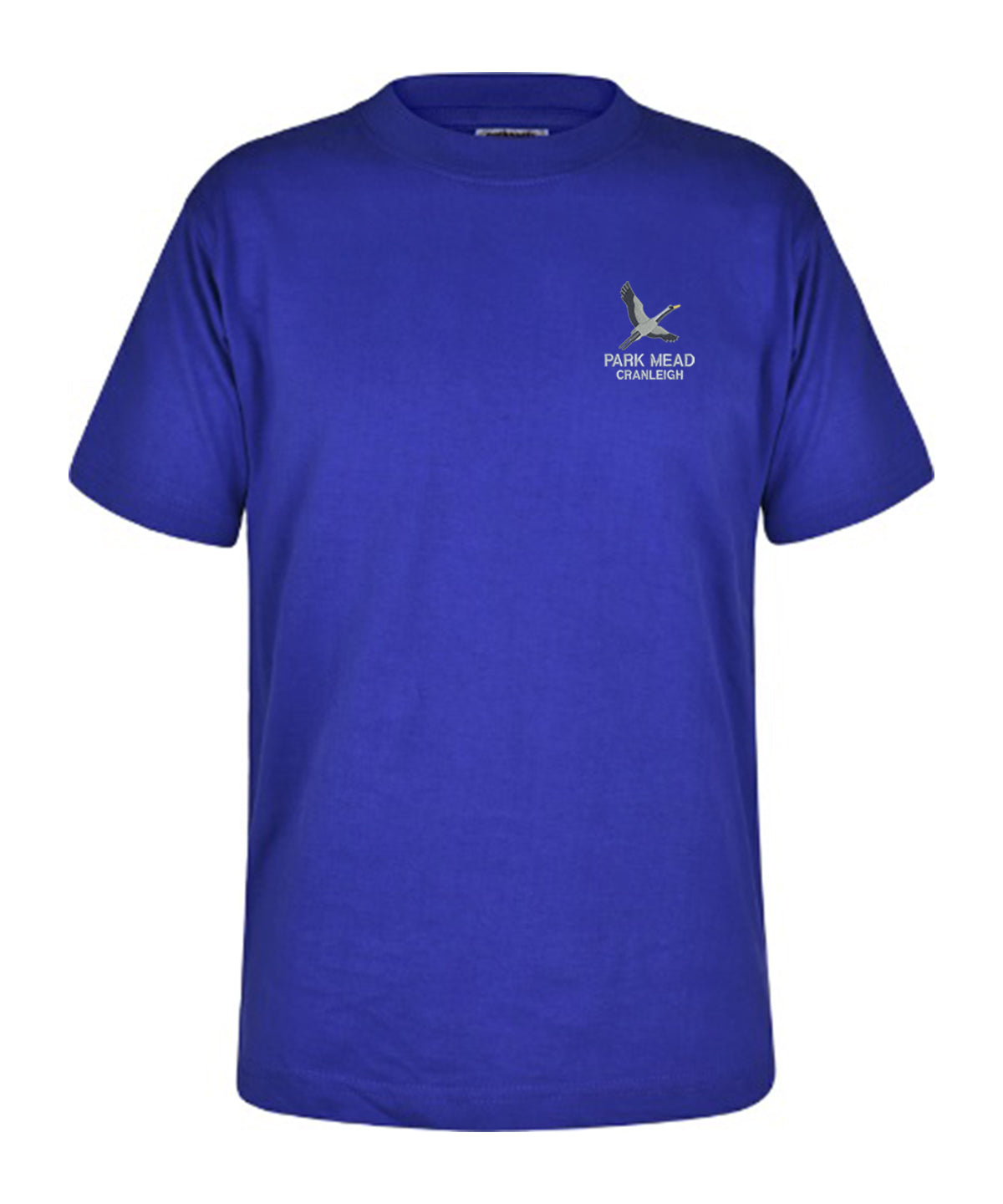 Park Mead Primary School - Unisex Cotton T Shirt - Royal Blue - School Uniform Shop