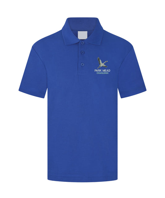 Park Mead Primary School School - Polo Shirt Pale Blue logo - School Uniform Shop