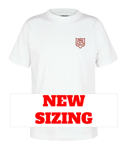 St Joseph's Primary School Linlithgow - Cotton Unisex T-Shirt - White