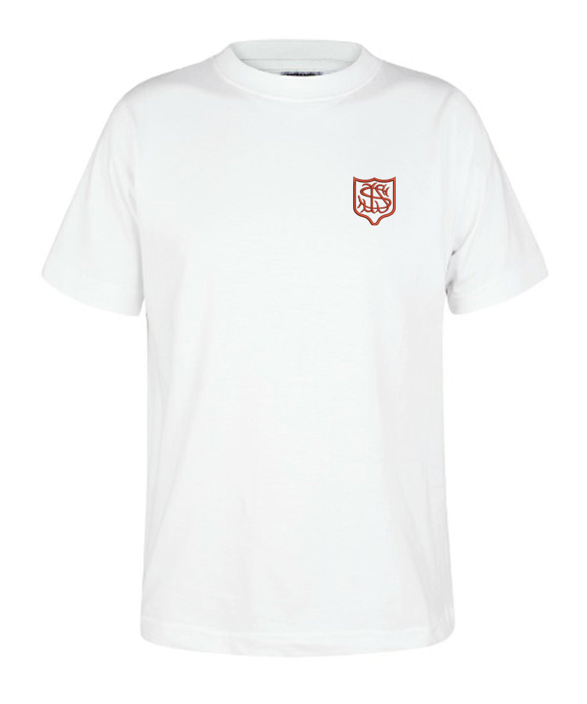 St Joseph's Primary School Linlithgow - Unisex Cotton T Shirt - White - School Uniform Shop