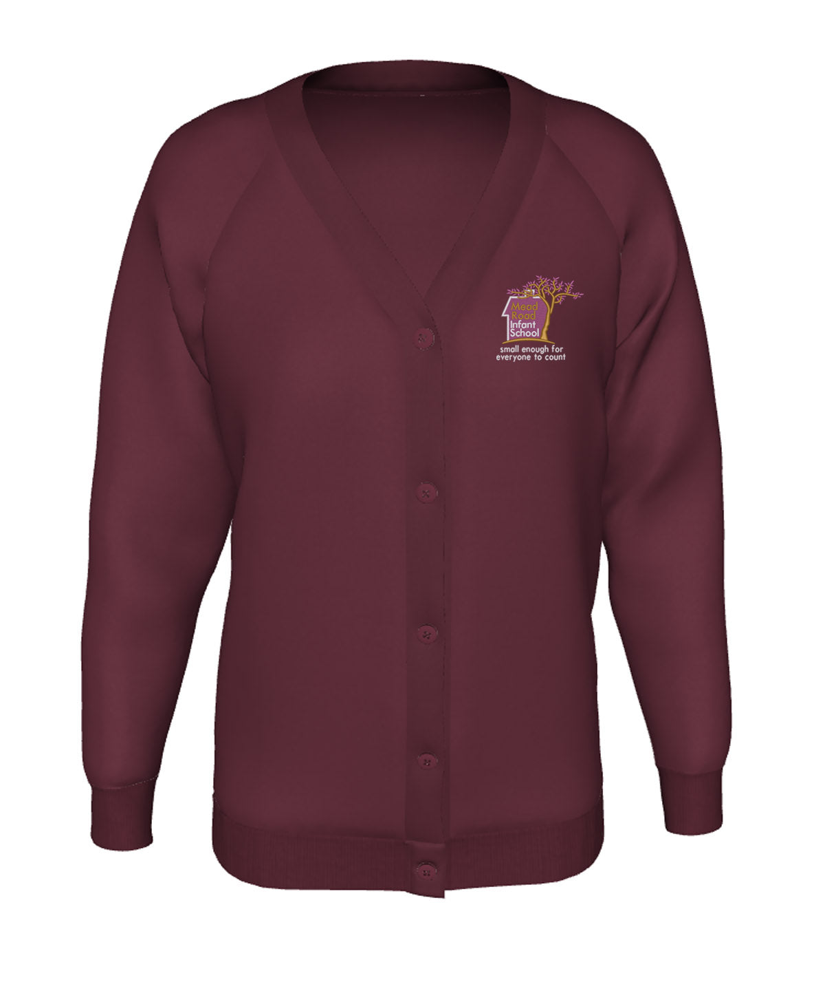 Mead Road Infant School  - Sweat Cardigan - School Uniform Shop
