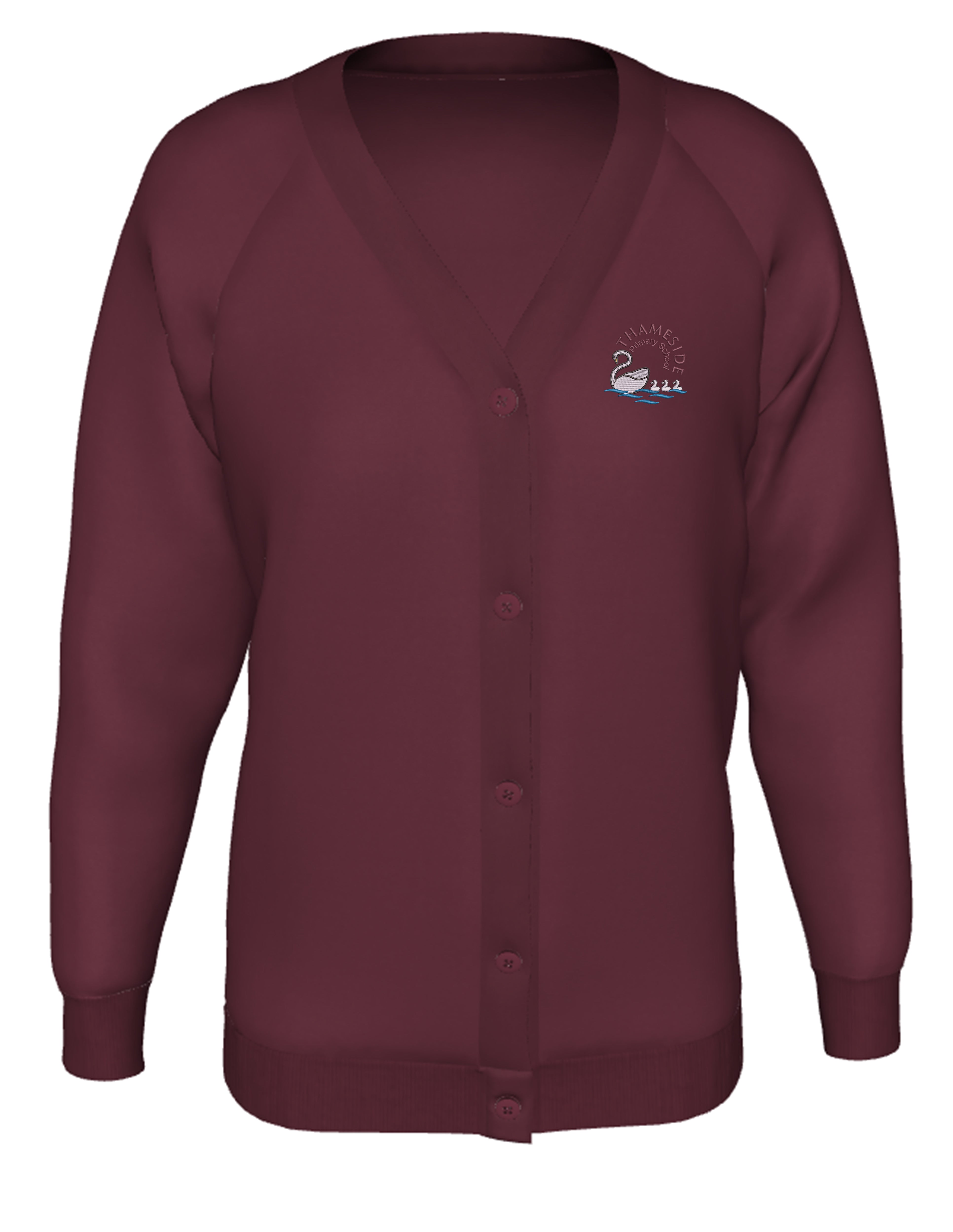 Thameside Primary School - Sweat Cardigan – Earth Uniform