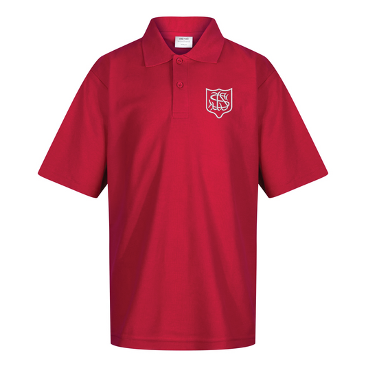 St Joseph's Primary School Linlithgow - Red Polo Shirt
