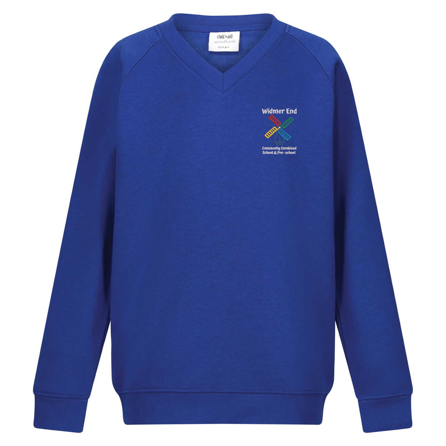 Widmer End Combined School - V-Neck Sweatshirt