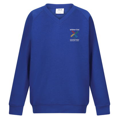 Widmer End Combined School - V-Neck Sweatshirt