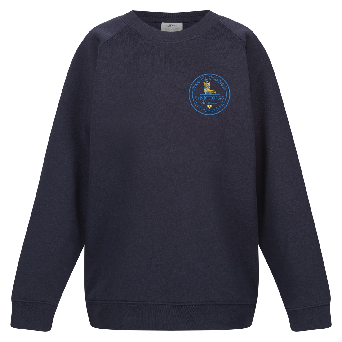 St Nicholas C of E Primary School - Crew Sweatshirt