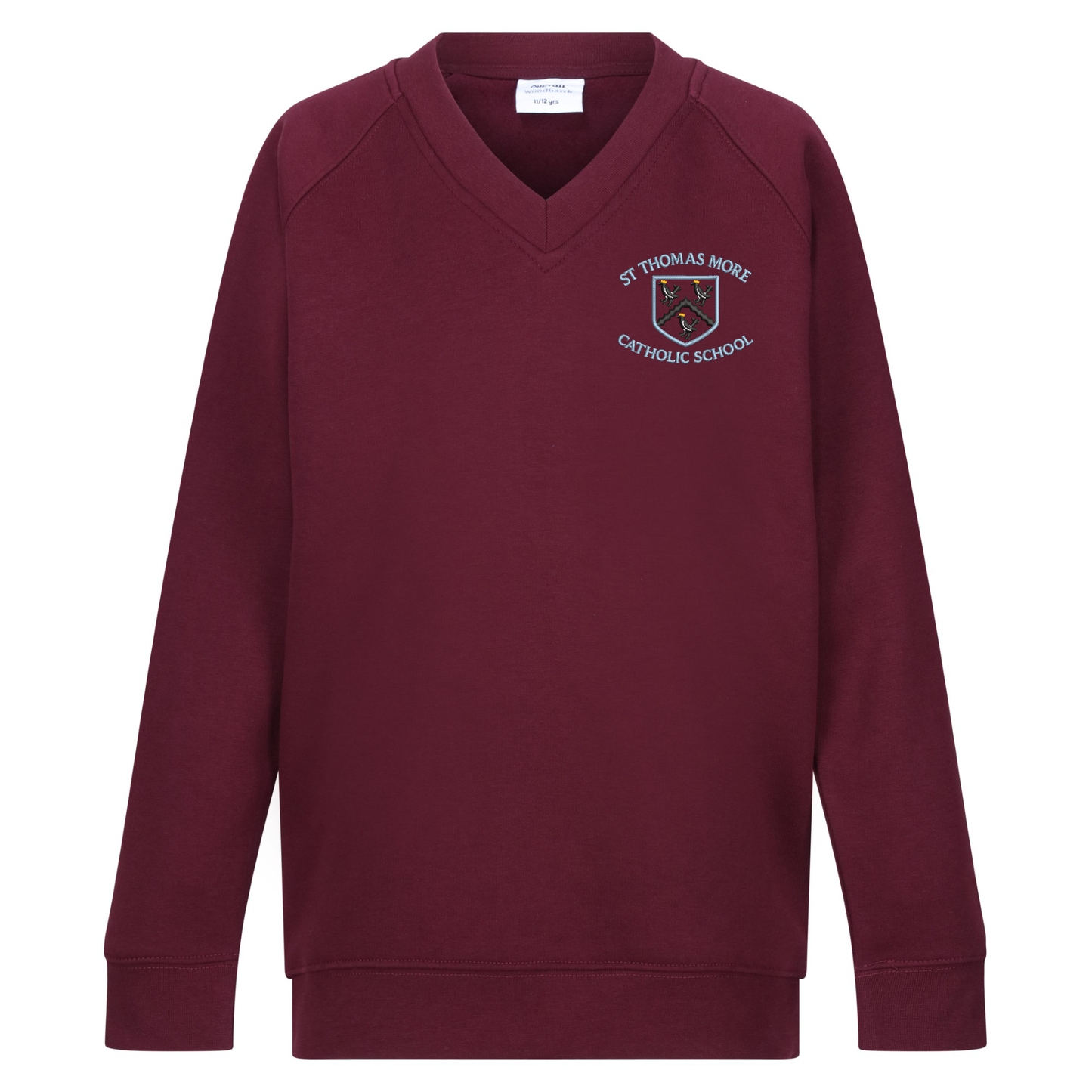 St Thomas More Catholic Voluntary Academy - V-Neck Sweatshirt