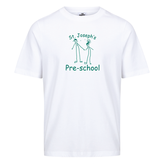 St Joseph's Catholic Primary School - Cotton Unisex T-Shirt White