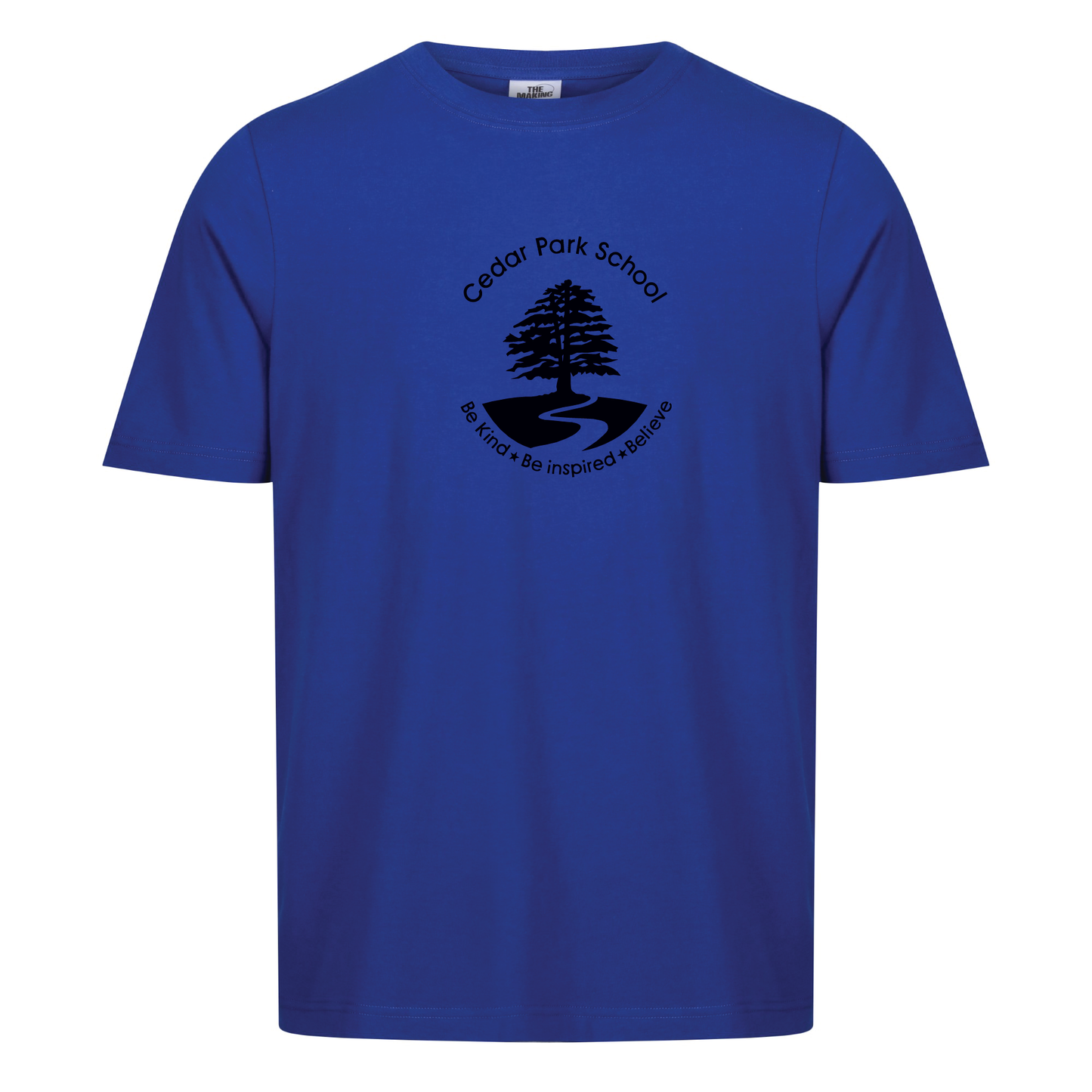 Cedar Park Primary School - Cotton Unisex T-Shirt Royal Blue