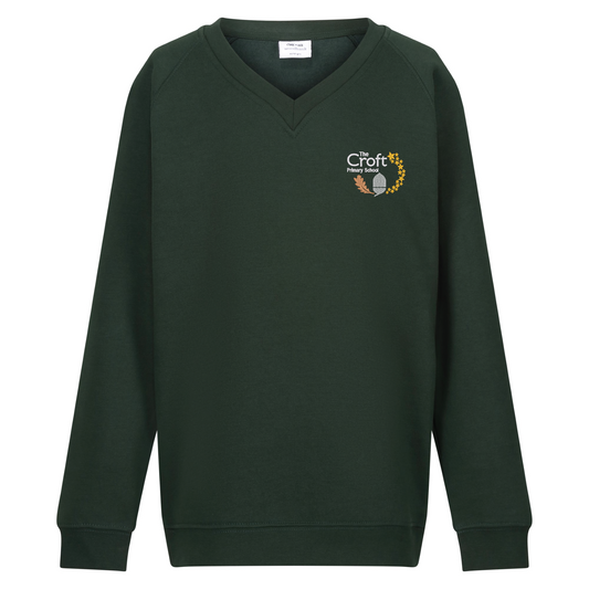 The Croft Primary School - V-Neck Sweatshirt