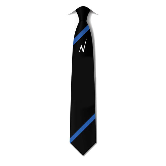North Bromsgrove High School - Clip On Tie - Attenborough - Sapphire