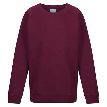Burgundy - Crew Neck Sweatshirt