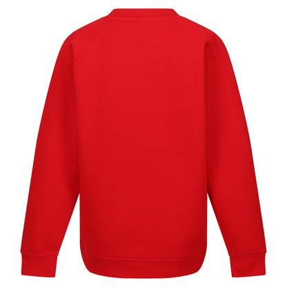 Red - Crew Neck Sweatshirt